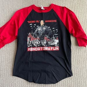 Weird Al Mandatory Fun Baseball Shirt